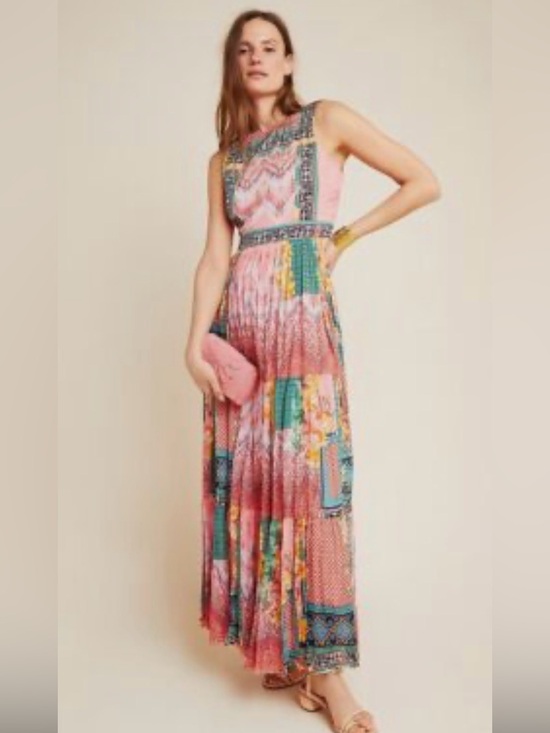 Anthropologie Dresses & Skirts - Anthropologie Bahnuni by Jyoti Maxi Alessandra sleeveless dress size 12 NWT